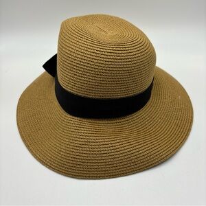 FURTALK Womens Beach Sun Straw Hat UV UPF50 Travel Foldable Brim Summer UV Hat